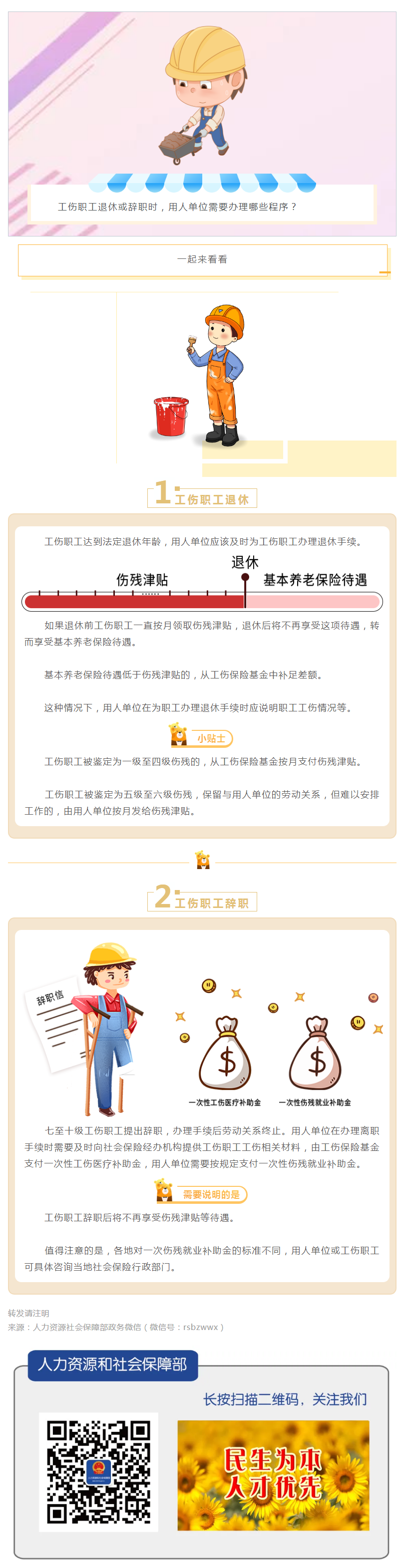 工傷職工退休或辭職時，用人單位需要辦理哪些程序？.png