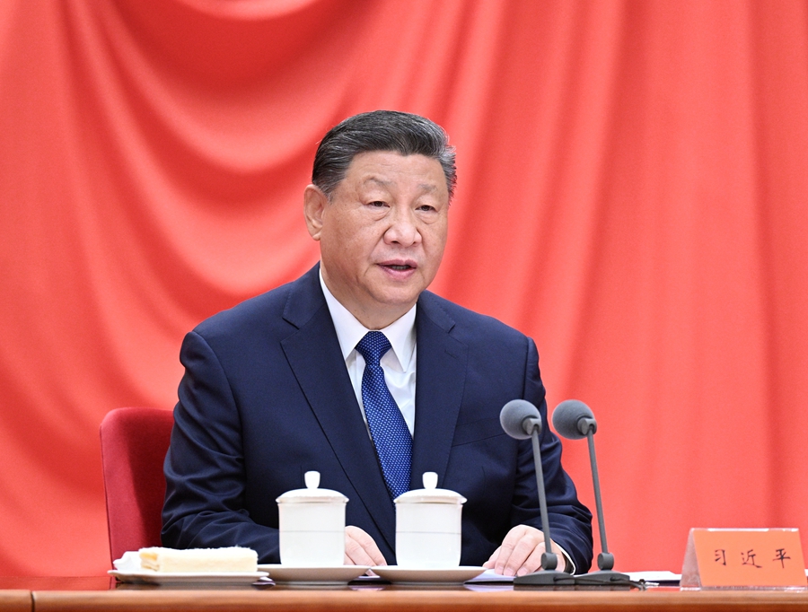 ??1月6日，中共中央總書記、國(guó)家主席、中央軍委主席習(xí)近平在中國(guó)共產(chǎn)黨第二十屆中央紀(jì)律檢查委員會(huì)第四次全體會(huì)議上發(fā)表重要講話。