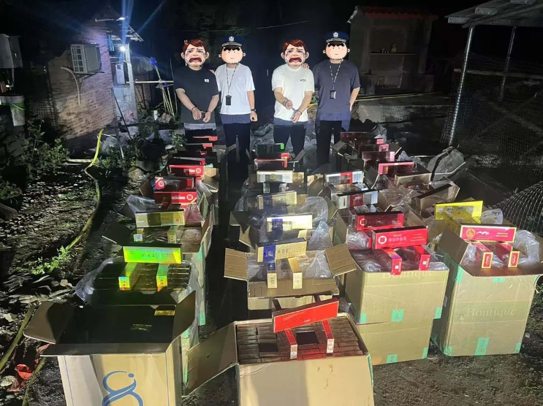雷霆出擊！開平警方3日內(nèi)連破兩起非法經(jīng)營假煙案，涉案金額約135萬元